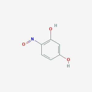 molecular formula C6H5NO3 B147355 4-Nitrosoresorcinol CAS No. 698-31-7