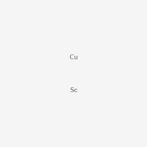 molecular formula CuSc B14735500 Copper;scandium CAS No. 12019-20-4