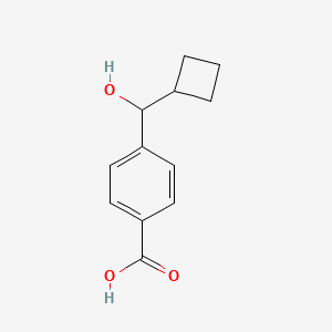 4-(Cyclobutyl(hydroxy)methyl)benzoic acid