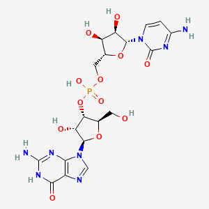 molecular formula C19H25N8O12P B14735551 Guanylyl-(3',5')-cytidine CAS No. 4785-04-0