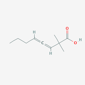 molecular formula C10H16O2 B14735557 2,2-Dimethylocta-3,4-dienoic acid CAS No. 6134-26-5
