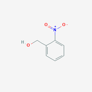 molecular formula C7H7NO3 B147356 2-Nitrobenzyl alcohol CAS No. 612-25-9