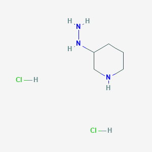 1-(Piperidin-3-yl)hydrazine dihydrochloride