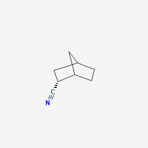molecular formula C8H11N B14735785 endo-2-Cyanobicyclo[2.2.1]heptane CAS No. 3211-87-8