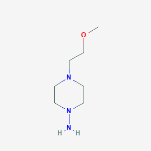 4-(2-Methoxyethyl)piperazin-1-amine