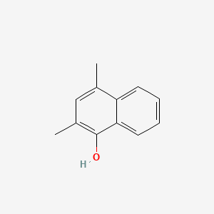 molecular formula C12H12O B14735829 2,4-Dimethyl-1-naphthol CAS No. 4709-20-0