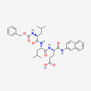 molecular formula C35H44N4O7 B1473583 Z-Leu-Leu-Glu-bNA CAS No. 75873-85-7