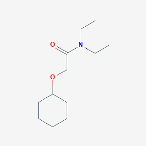 molecular formula C12H23NO2 B14735837 2-(Cyclohexyloxy)-n,n-diethylacetamide CAS No. 7144-73-2