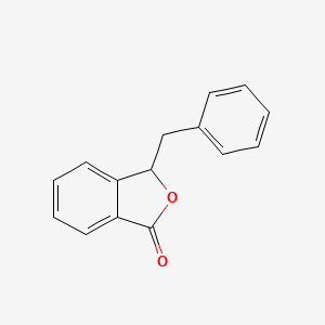 molecular formula C15H12O2 B14735901 3-Benzylphthalide CAS No. 7011-98-5