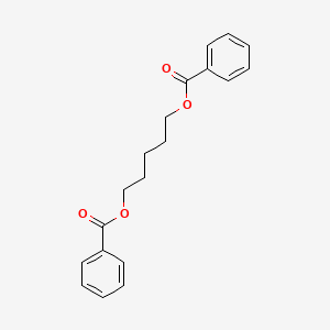 molecular formula C19H20O4 B14735944 1,5-Pentanediol dibenzoate CAS No. 6624-73-3