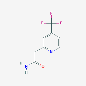 2-(4-(Trifluoromethyl)pyridin-2-yl)acetamide