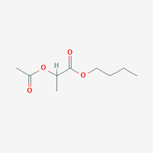 molecular formula C9H16O4 B14735956 Butyl 2-acetoxypropanoate CAS No. 5422-69-5