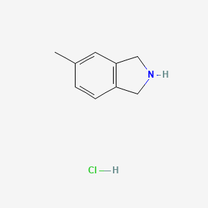 molecular formula C9H12ClN B1473596 5-Methylisoindoline hydrochloride CAS No. 1204600-16-7