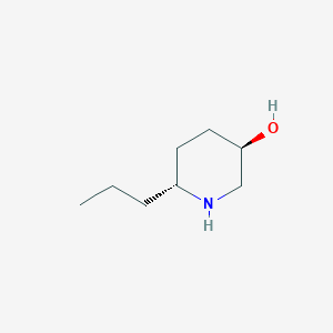 molecular formula C8H17NO B14735973 Pseudoconhydrine, (DL) CAS No. 5457-27-2