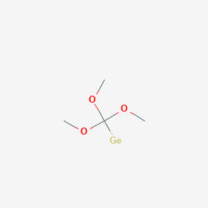 molecular formula C4H9GeO3 B14735998 CID 78065772 