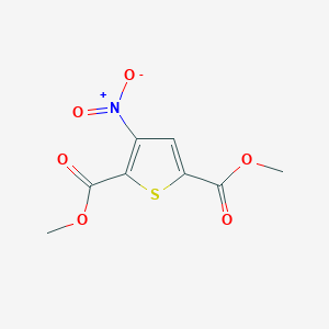 molecular formula C8H7NO6S B1473602 2,5-Dimethyl 3-nitrothiophene-2,5-dicarboxylate CAS No. 858840-42-3