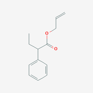 molecular formula C13H16O2 B14736027 Prop-2-enyl 2-phenylbutanoate CAS No. 6345-86-4
