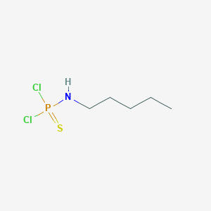 molecular formula C5H12Cl2NPS B14736113 Pentylphosphoramidothioic dichloride CAS No. 5395-69-7