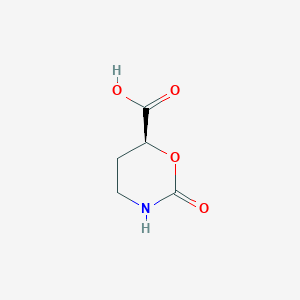 molecular formula C5H7NO4 B1473616 (S)-2-oxo-1,3-oxazinane-6-carboxylic acid CAS No. 2091605-38-6