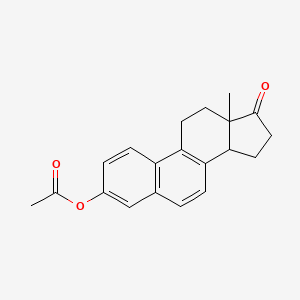 molecular formula C20H20O3 B14736214 Equilenin acetate CAS No. 6030-91-7