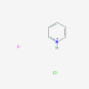 molecular formula C5H6ClIN- B14736269 Pyridinium, 1-iodo-, chloride CAS No. 4995-50-0