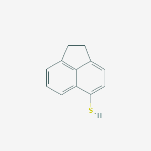 molecular formula C12H10S B1473635 1,2-Dihydroacenaphthylene-5-thiol CAS No. 35379-04-5