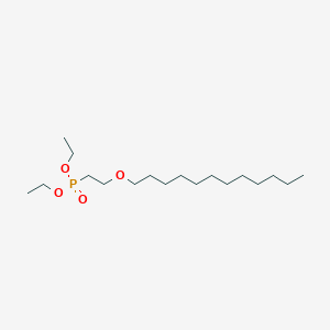 molecular formula C18H39O4P B14736390 Diethyl [2-(dodecyloxy)ethyl]phosphonate CAS No. 5191-33-3
