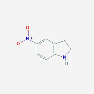 molecular formula C8H8N2O2 B147364 5-硝基吲哚 CAS No. 32692-19-6