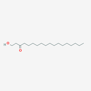 molecular formula C18H36O2 B14736403 1-Hydroxyoctadecan-3-one CAS No. 10575-28-7