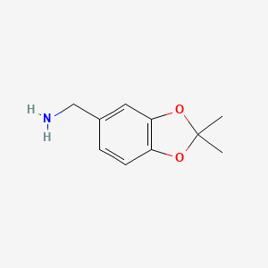 (2,2-dimethyl-2H-1,3-benzodioxol-5-yl)methanamine