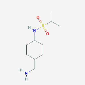 [trans-4-(Aminomethyl)cyclohexyl][(methylethyl)sulfonyl]amine