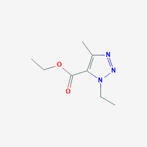 Ethyl 3-ethyl-5-methyltriazole-4-carboxylate