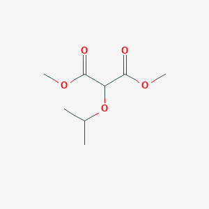 molecular formula C8H14O5 B14736601 Dimethyl [(propan-2-yl)oxy]propanedioate CAS No. 5257-96-5