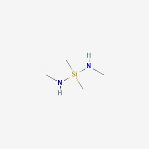 molecular formula C4H14N2Si B14736696 Silanediamine, N,N',1,1-tetramethyl- CAS No. 10519-99-0