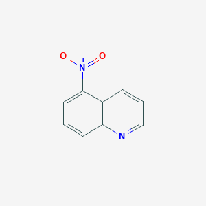 molecular formula C9H6N2O2 B147367 5-Nitroquinoline CAS No. 607-34-1