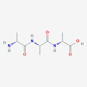 molecular formula C9H17N3O4 B14736721 D-Alanyl-L-alanyl-D-alanine CAS No. 6892-45-1