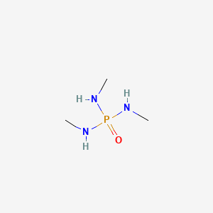 molecular formula C3H12N3OP B14736859 Trimethylphosphoramide CAS No. 6326-72-3