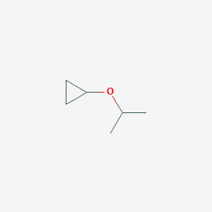 molecular formula C6H12O B14736887 Propan-2-yloxycyclopropane CAS No. 5426-40-4