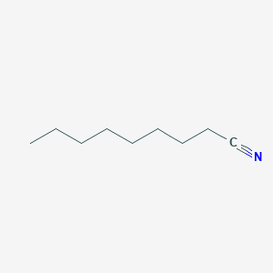 molecular formula C9H17N B147369 Nonanenitrile CAS No. 2243-27-8