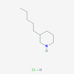 B1473694 3-Pentylpiperidine hydrochloride CAS No. 956324-40-6
