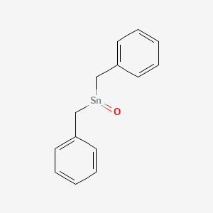 molecular formula C14H14OSn B14736963 Dibenzylstannanone CAS No. 10448-44-9