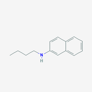 molecular formula C14H17N B14737033 n-Butylnaphthalen-2-amine CAS No. 6270-18-4