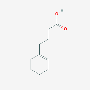 molecular formula C10H16O2 B14737071 4-(Cyclohex-1-EN-1-YL)butanoic acid CAS No. 2826-55-3