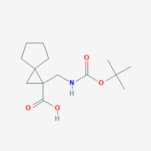 1-(Tert-butoxycarbonylaminomethyl)-spiro[2.4]heptane-1-carboxylic acid