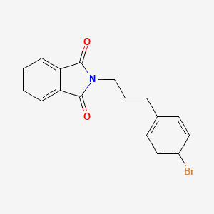 2-(3-(4-Bromophenyl)propyl)isoindoline-1,3-dione