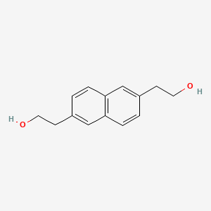 molecular formula C14H16O2 B1473719 2-[6-(2-Hydroxyethyl)-naphthalen-2-yl]-ethanol CAS No. 67500-21-4