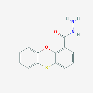molecular formula C13H10N2O2S B14737216 Phenoxathiine-4-carbohydrazide CAS No. 5453-75-8