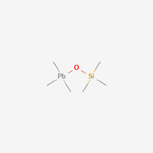 molecular formula C6H18OPbSi B14737266 Trimethyl[(trimethylplumbyl)oxy]silane CAS No. 6143-66-4