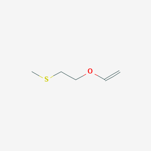 molecular formula C5H10OS B14737280 Methylvinyloxyethyl sulfide CAS No. 6607-53-0