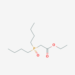 molecular formula C12H25O3P B14737295 Ethyl (dibutylphosphoryl)acetate CAS No. 6225-95-2